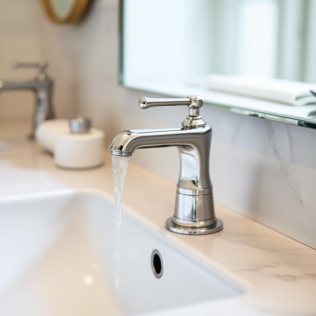 Premium bathroom fixtures and finishes